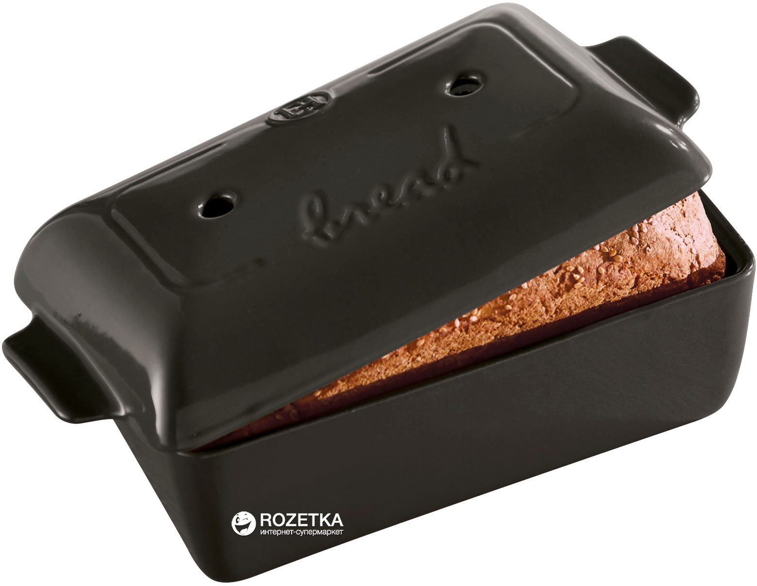Форма для выпечки хлеба Emile Henry HR Oven Ceramic Specialized Cooking 24 x 15 x 12.5 см Черная
Форма для выпечки хлеба Emile Henry HR Oven Ceramic Specialized Cooking 24 x 15 x 12.5 см Черная