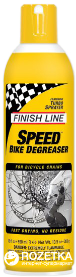 Очиститель Finish Line Speed Bike Degreaser для цепи 500 мл (LUB-65-11)
Очиститель Finish Line Speed Bike Degreaser для цепи 500 мл (LUB-65-11)