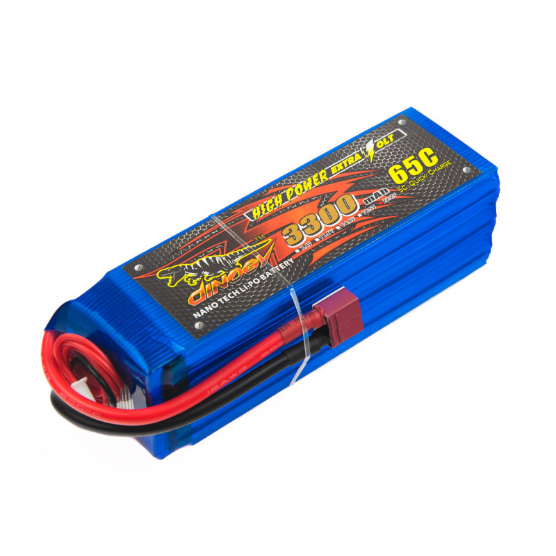 Аккумулятор Dinogy Li-Pol 3300mAh 22.2V 6S 65C 43x42x133мм T-Plug (DLC-6S3300H-T)
Аккумулятор Dinogy Li-Pol 3300mAh 22.2V 6S 65C 43x42x133мм T-Plug (DLC-6S3300H-T)