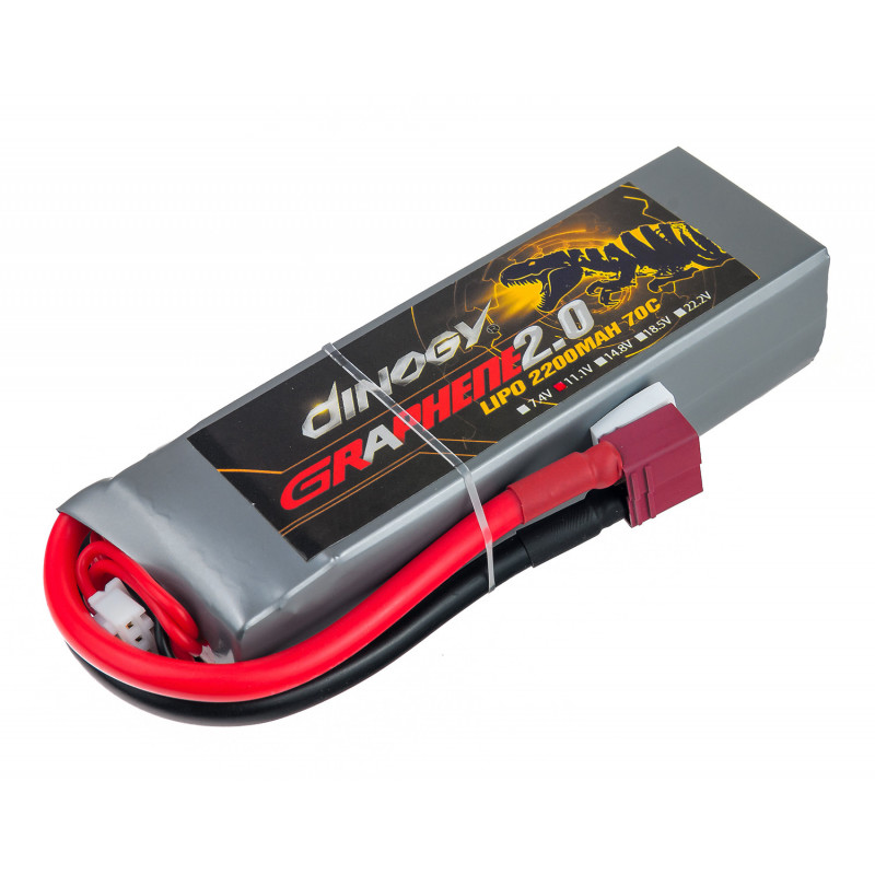 Аккумулятор Dinogy G2.0 Li-Pol 2200mAh 11.1V 3S 70C 24x35x110мм T-Plug (DLC-3S2200XT-T)
Аккумулятор Dinogy G2.0 Li-Pol 2200mAh 11.1V 3S 70C 24x35x110мм T-Plug (DLC-3S2200XT-T)