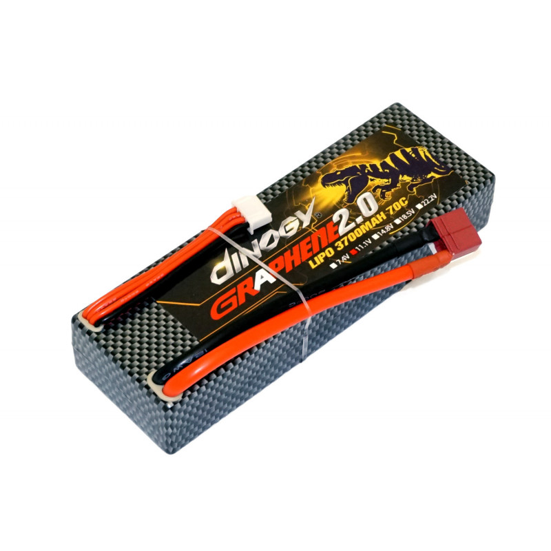 Аккумулятор Dinogy G2.0 Li-Pol 3700mAh 11.1V 3S 70C Hardcase 25x46x138мм T-Plug (DLC-3S3700XTF-T)
Аккумулятор Dinogy G2.0 Li-Pol 3700mAh 11.1V 3S 70C Hardcase 25x46x138мм T-Plug (DLC-3S3700XTF-T)
