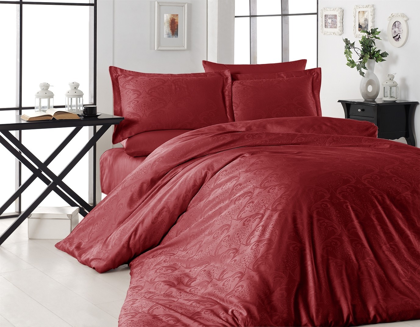 Комплект постельного белья евро First Choice Jacquard SATIN Trudy Kırmızı 200х220 (FCS-0151)
Комплект постельного белья евро First Choice Jacquard SATIN Trudy Kırmızı 200х220 (FCS-0151)