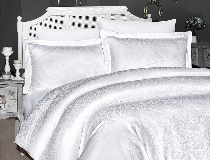 Комплект постельного белья евро First Choice Jacquard SATIN Misra Beyaz 200х220 (FCS-0135)
Комплект постельного белья евро First Choice Jacquard SATIN Misra Beyaz 200х220 (FCS-0135)