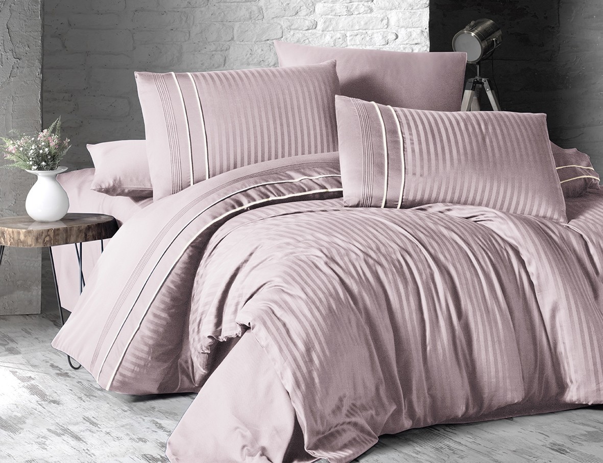 Комплект постельного белья евро First Choice Deluxe SATIN Stripe Style Pudra 200х220 (FCS-0118)
Комплект постельного белья евро First Choice Deluxe SATIN Stripe Style Pudra 200х220 (FCS-0118)