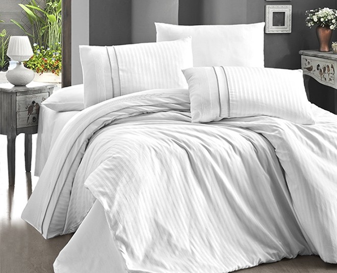Комплект постельного белья евро First Choice Deluxe SATIN Stripe Style Beyaz 200х220 (FCS-0111)
Комплект постельного белья евро First Choice Deluxe SATIN Stripe Style Beyaz 200х220 (FCS-0111)