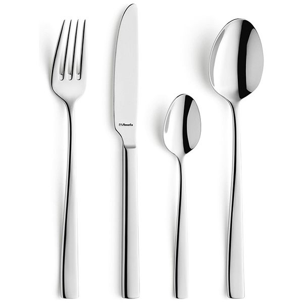 Набор столовых приборов Amefa Martin на 6 персон (24 предмета) F131600RT41C40
Набор столовых приборов Amefa Martin на 6 персон (24 предмета) F131600RT41C40