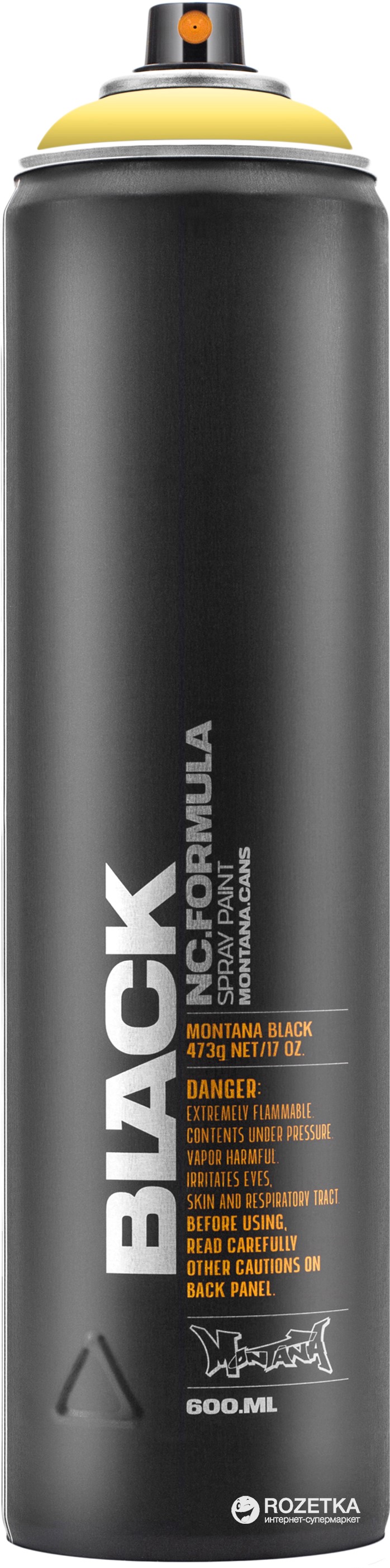 Нитро краска-спрей Montana BLK1010 Пасхальный желтый (Easter Yellow) 600 мл (4048500282638)
Нитро краска-спрей Montana BLK1010 Пасхальный желтый (Easter Yellow) 600 мл (4048500282638)