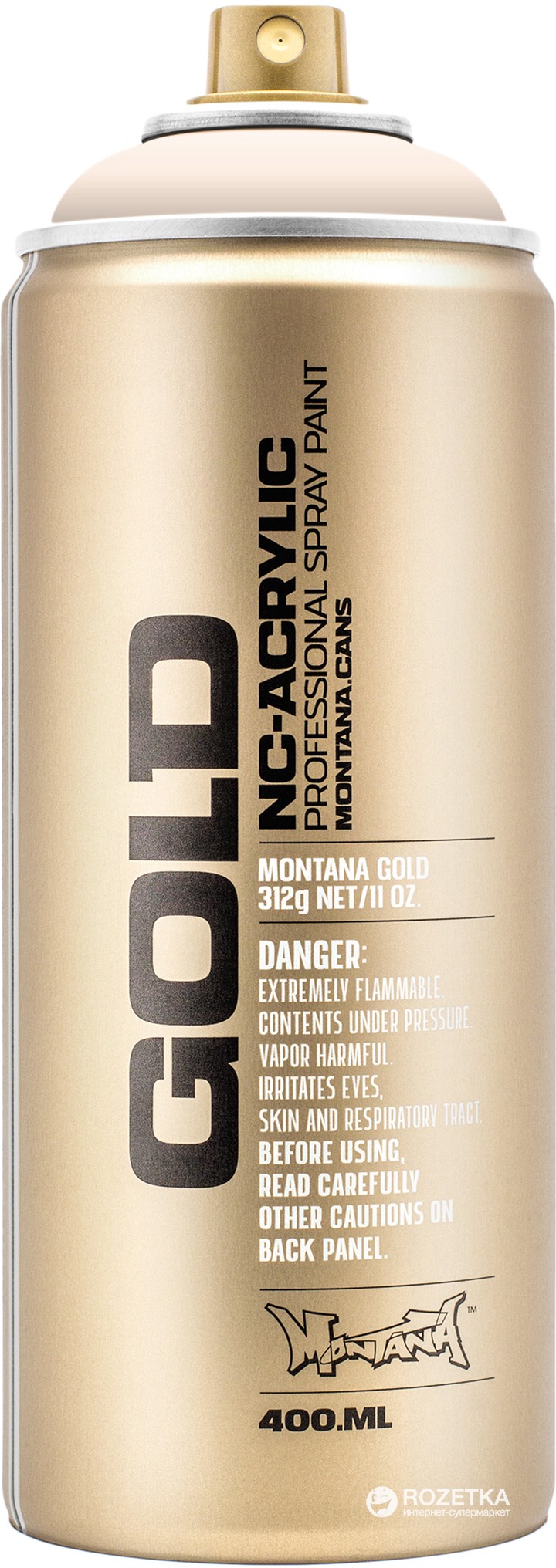 Акриловая краска-спрей Montana Gold 2010 Ледяной оранжевый 400 мл (Orange Ice) (4048500284212)
Акриловая краска-спрей Montana Gold 2010 Ледяной оранжевый 400 мл (Orange Ice) (4048500284212)
