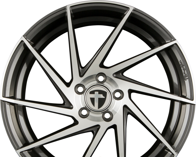 TOMASON TN17 Titanium Diamond Polished R19 W8 5 PCD5x108 ET40 DIA72 6