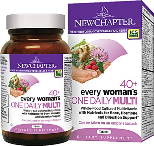 Мультивитамины New Chapter Every Woman's Ежедневные мультивитамины для женщин 40 + 48 таблеток (727783003669)
Мультивитамины New Chapter Every Woman's Ежедневные мультивитамины для женщин 40 + 48 таблеток (727783003669)