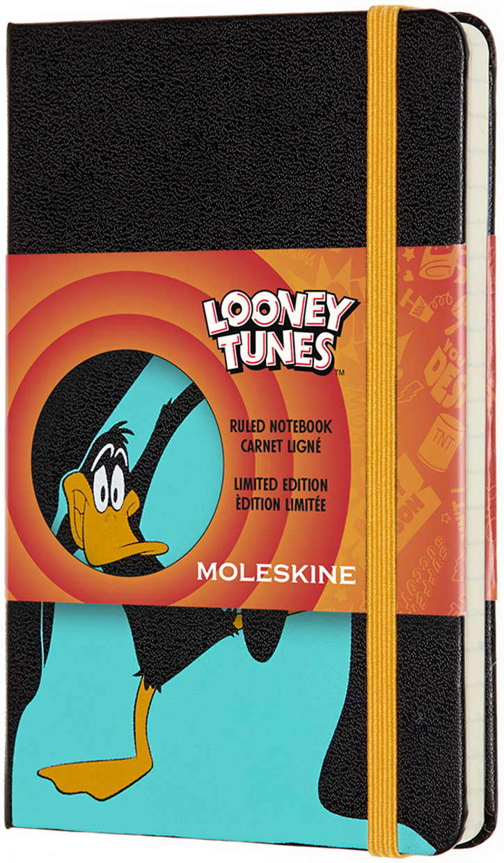 Записная книга Moleskine Looney Tunes 9 х 14 см 192 страницы в линейку Даффи Дак (8058647621081)
Записная книга Moleskine Looney Tunes 9 х 14 см 192 страницы в линейку Даффи Дак (8058647621081)