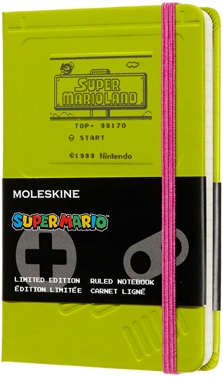 Записная книга Moleskine Super Mario 9 х 14 см 192 страницы в линейку Зелёная (8058647621166)
Записная книга Moleskine Super Mario 9 х 14 см 192 страницы в линейку Зелёная (8058647621166)