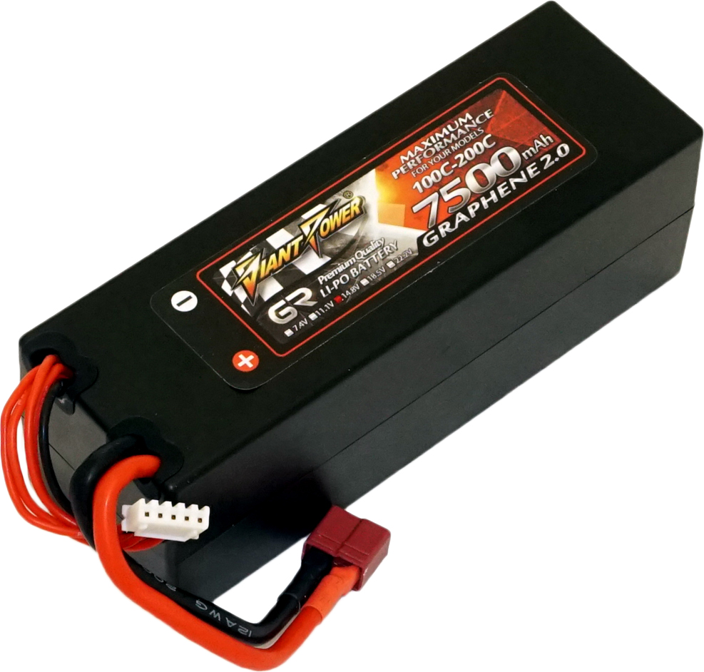 Аккумулятор Dinogy Giant Power G2.0 Li-Pol 7500mAh 14.8V 4S 100C T-Plug (2722133394761)
Аккумулятор Dinogy Giant Power G2.0 Li-Pol 7500mAh 14.8V 4S 100C T-Plug (2722133394761)