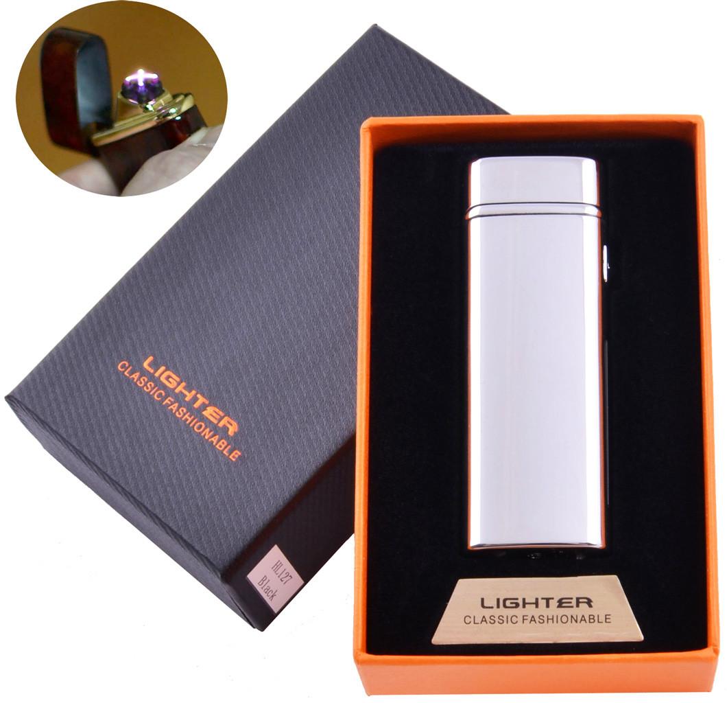 Электроимпульсная зажигалка в подарочной коробке LIGHTER (USB) №HL-127 Silver Lighter
Электроимпульсная зажигалка в подарочной коробке LIGHTER (USB) №HL-127 Silver Lighter