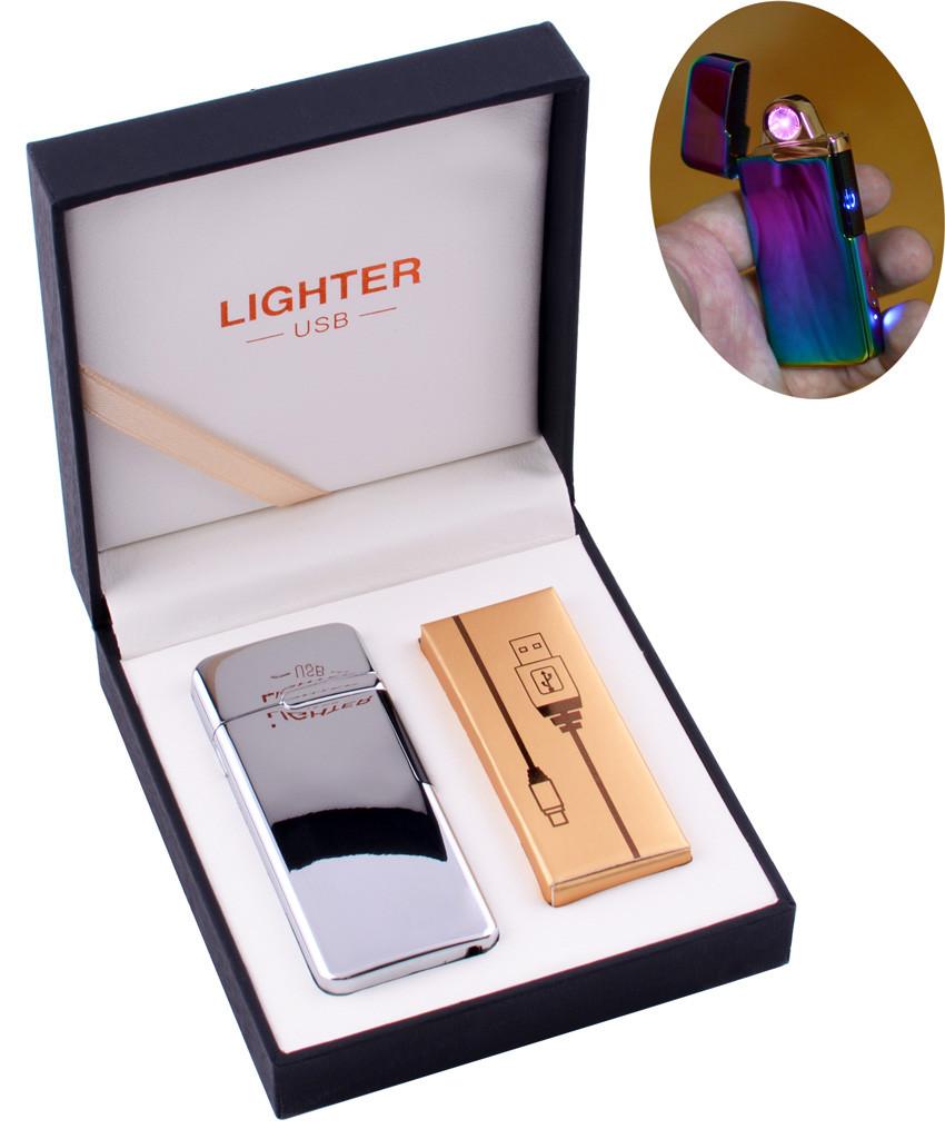Электроимпульсная зажигалка в подарочной коробке LIGHTER (USB) №HL-122 Silver Lighter
Электроимпульсная зажигалка в подарочной коробке LIGHTER (USB) №HL-122 Silver Lighter