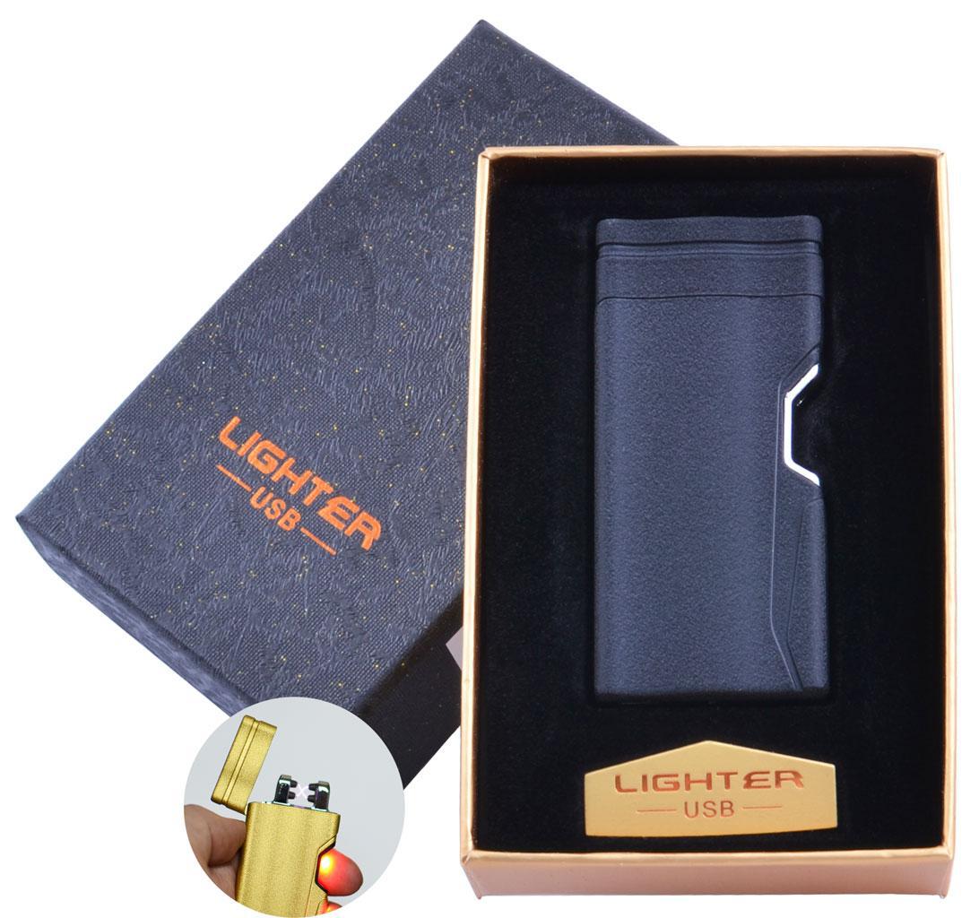 Электроимпульсная зажигалка в подарочной упаковке Lighter (Двойная молния, USB) №HL-38 Black Lighter
Электроимпульсная зажигалка в подарочной упаковке Lighter (Двойная молния, USB) №HL-38 Black Lighter