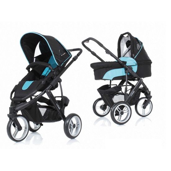 Универсальная коляска 2 в 1 ABC design Cobra Turquoise-black, цвет голубой с черным (3882/212)
Универсальная коляска 2 в 1 ABC design Cobra Turquoise-black, цвет голубой с черным (3882/212)