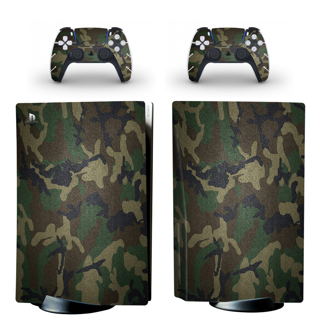 Виниловые наклейки на PS5 Disk Drive version и геймпад DualSense Камуфляж Sony PlayStation 5 игровая консоль Skin (PV5060)
Виниловые наклейки на PS5 Disk Drive version и геймпад DualSense Камуфляж Sony PlayStation 5 игровая консоль Skin (PV5060)