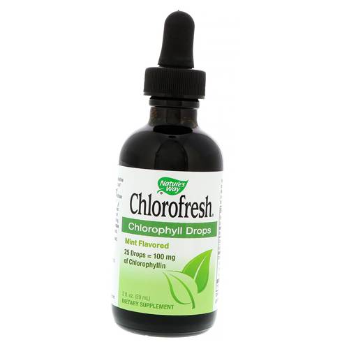 Chlorofresh Drops Nature's Way 59мл Мята (70344003)