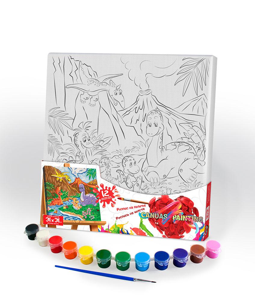 Картина по номерам Danko Toys креативна творчість "Розпис на полотні "Canvas Painting" 31см*31см с.5 №4 динозаври
Картина по номерам Danko Toys креативна творчість "Розпис на полотні "Canvas Painting" 31см*31см с.5 №4 динозаври