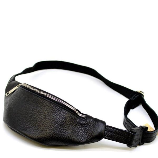 Кожаная черная сумка на пояс унисекс TARWA fa-3034-3md 
Кожаная черная сумка на пояс унисекс TARWA fa-3034-3md