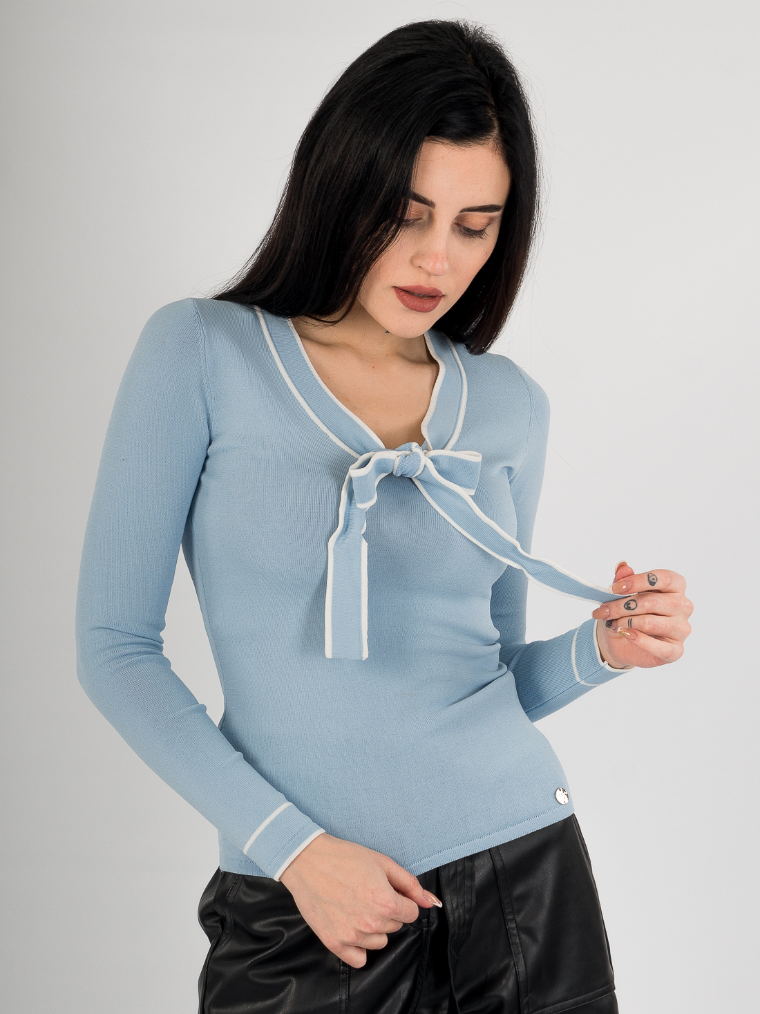 Блузка трикотажная Sarah Chole 4134SM6072 Голубой, Блузка трикотажная Sarah Chole 4134SM6072 S Голубой
Блузка трикотажная Sarah Chole 4134SM6072 Голубой, Блузка трикотажная Sarah Chole 4134SM6072 S Голубой