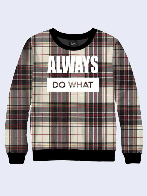 Свитшот Always do what print - Vilno - - 9424, Свитшот Always do what print - Vilno - S - 9424
Свитшот Always do what print - Vilno - - 9424, Свитшот Always do what print - Vilno - S - 9424