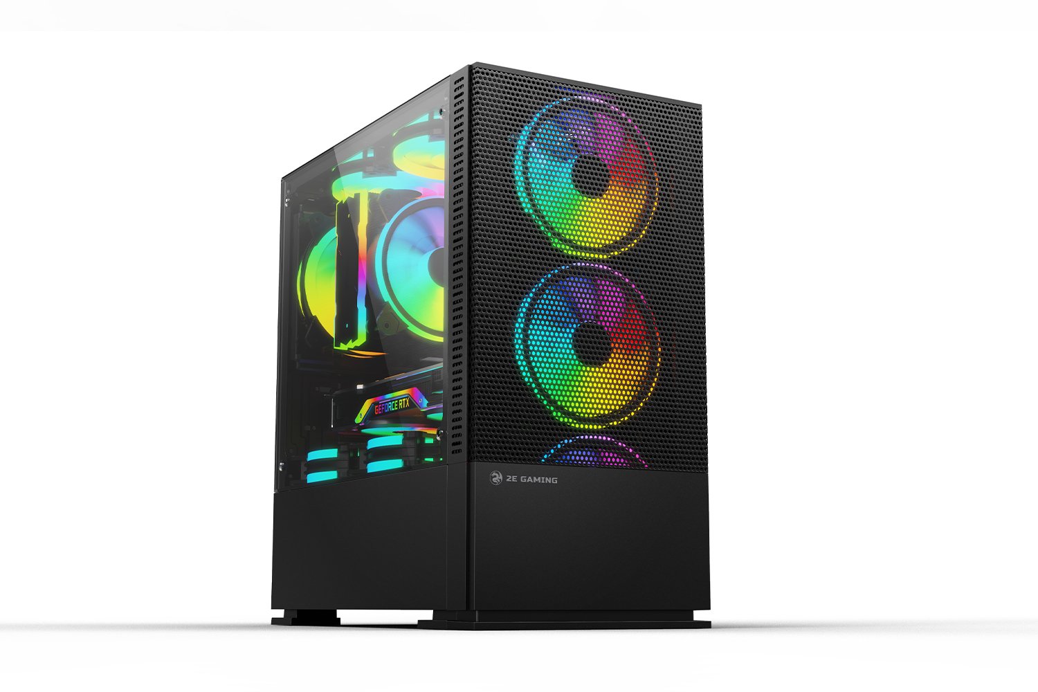 Корпус 2E Gaming CALLEO (GB701) MiniT, 2*USB2.0,1*USB3.0, 3*120ARGB, стекло (бок.пан.),без БП,черн.
Корпус 2E Gaming CALLEO (GB701) MiniT, 2*USB2.0,1*USB3.0, 3*120ARGB, стекло (бок.пан.),без БП,черн.