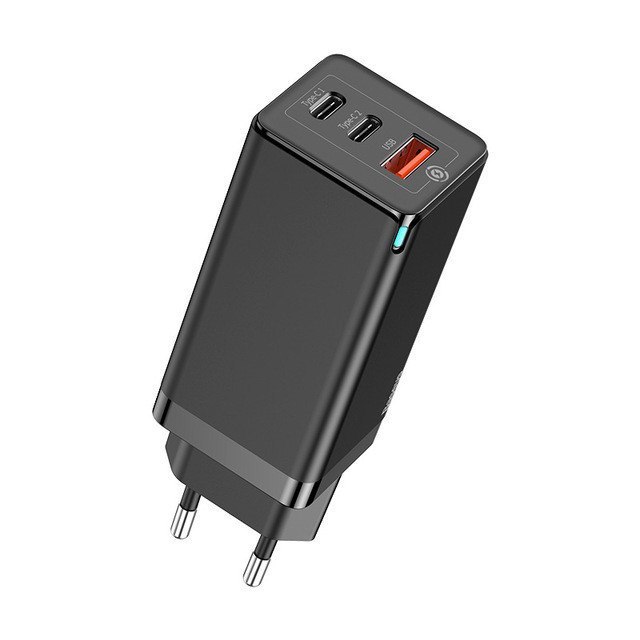 Сетевое зарядное устройство Baseus Quick GaN Travel, BS-E915, 65W, USB+2Type-C, Черный
Сетевое зарядное устройство Baseus Quick GaN Travel, BS-E915, 65W, USB+2Type-C, Черный