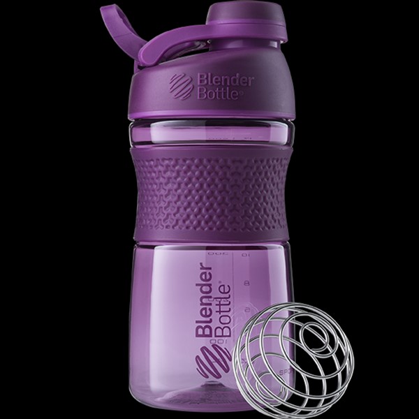 Спортивная бутылка-шейкер BlenderBottle SportMixer с шариком Twist 590 мл Сливовая (Twist 20oz Plum)
Спортивная бутылка-шейкер BlenderBottle SportMixer с шариком Twist 590 мл Сливовая (Twist 20oz Plum)