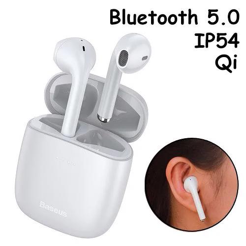 Наушники беспроводные, гарнитура с кейсом Baseus Encok W04 Pro Bluetooth, Белые
Наушники беспроводные, гарнитура с кейсом Baseus Encok W04 Pro Bluetooth, Белые