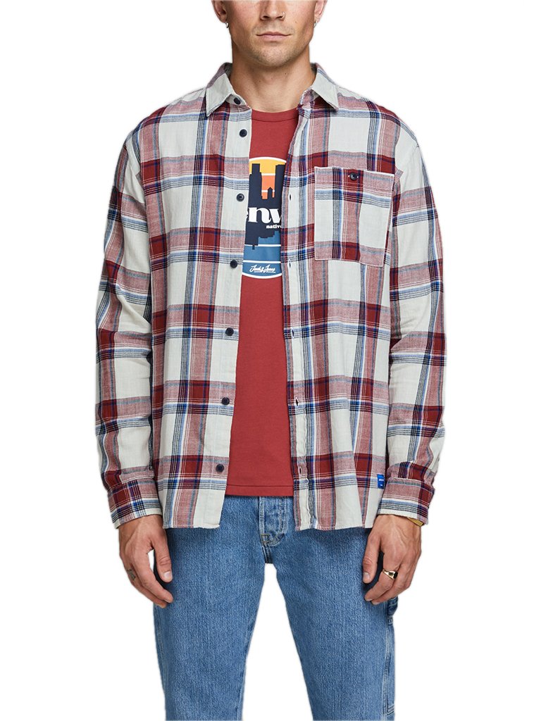 Рубашка мужская Jack&Jones серый/красный, Рубашка мужская Jack&Jones XL серый/красный
Рубашка мужская Jack&Jones серый/красный, Рубашка мужская Jack&Jones XL серый/красный
