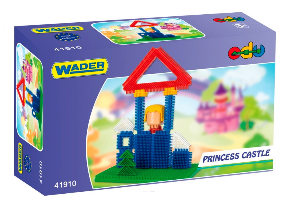 Конструктор Ежик тематический (Замок принцессы), Wader, Princess castle (12-19659)
Конструктор Ежик тематический (Замок принцессы), Wader, Princess castle (12-19659)