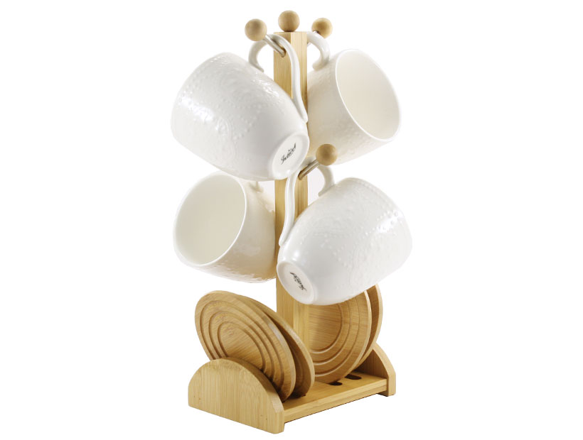 Набор 4 пр чашекс подставками 300 мл на деревянной стойке PJ03393
Набор 4 пр чашекс подставками 300 мл на деревянной стойке PJ03393