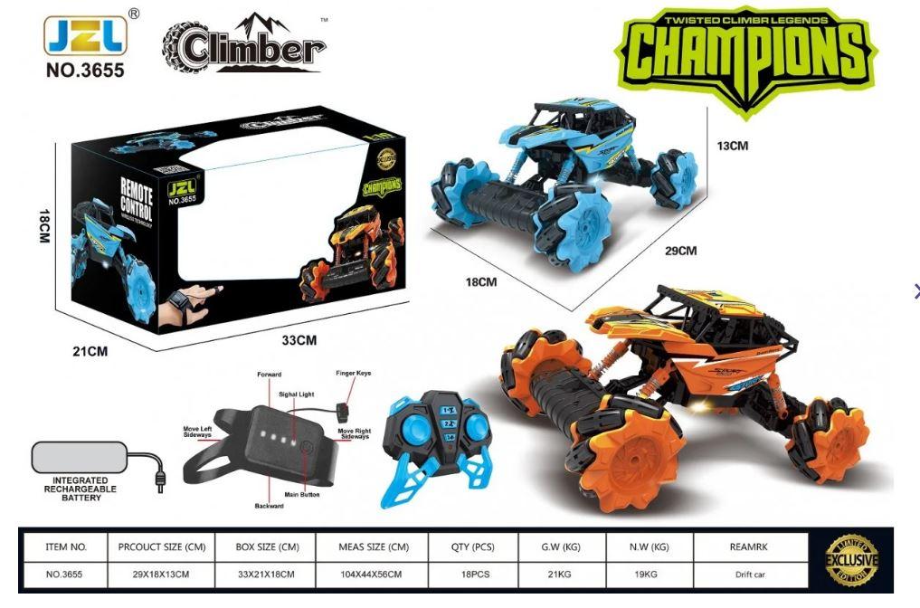 Трюковая роликовая машинка багги Champions Car на управлении жестами и пультом д/у sale
Трюковая роликовая машинка багги Champions Car на управлении жестами и пультом д/у sale