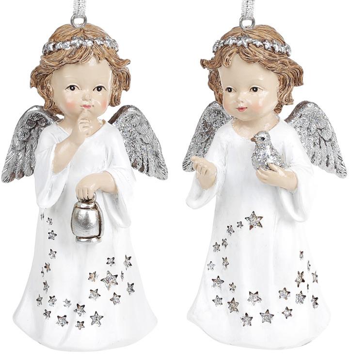 Набор 2 декоративные подвески Звездный Angel Серебро 7х5.5х13 см, полистоун Bona DP43214
Набор 2 декоративные подвески Звездный Angel Серебро 7х5.5х13 см, полистоун Bona DP43214