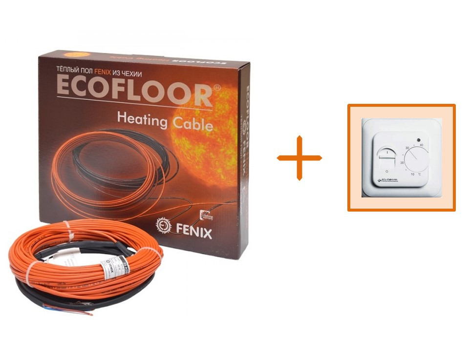 Нагревательный кабель Fenix 83,2 м / 8,3 м² / 1500 Вт + терморегулятор In-Therm RTC 70.26
Нагревательный кабель Fenix 83,2 м / 8,3 м² / 1500 Вт + терморегулятор In-Therm RTC 70.26