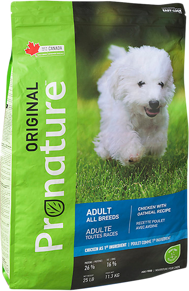 Сухой корм для взрослых собак Pronature Original Dog Chicken Oatmeal со вкусом курицы с овсяной мукой 11.3 кг
Сухой корм для взрослых собак Pronature Original Dog Chicken Oatmeal со вкусом курицы с овсяной мукой 11.3 кг