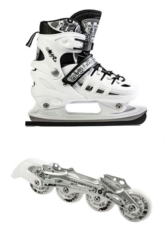Ролики-коньки детские раздвижные (2в1) Scale Sport размер 29-33 White (SD 1489071570-S)
Ролики-коньки детские раздвижные (2в1) Scale Sport размер 29-33 White (SD 1489071570-S)