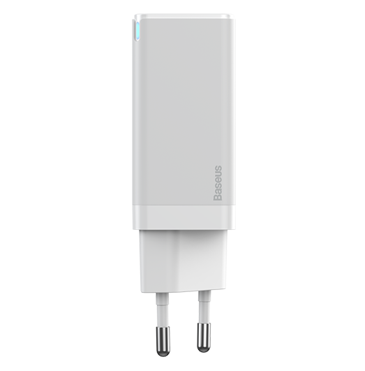 Мережевий зарядний пристрій Baseus GaN2 Q.Charger C+C 45W With Mini Cable Type-C toType-C 60W White (CCGAN-Q02)
Мережевий зарядний пристрій Baseus GaN2 Q.Charger C+C 45W With Mini Cable Type-C toType-C 60W White (CCGAN-Q02)