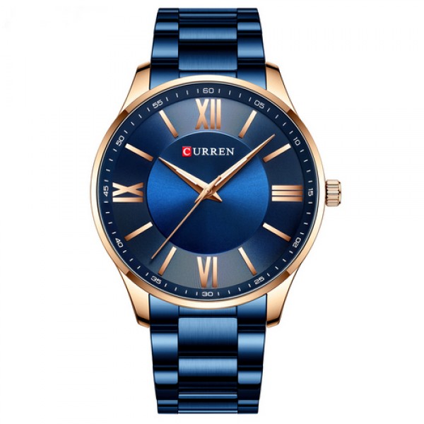 Мужские кварцевые часы Curren Blue наручные классические на кожаном ремешке + коробка (1008-0265)
Мужские кварцевые часы Curren Blue наручные классические на кожаном ремешке + коробка (1008-0265)