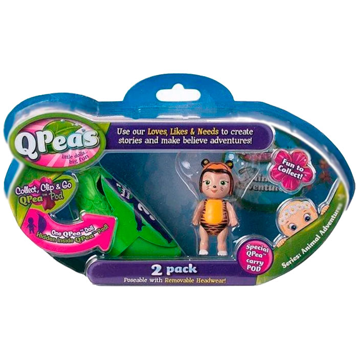 Игровой набор Приключения животных 2 фигурки Tilley и куколка-сюрприз в стручке QPeas 103157
Игровой набор Приключения животных 2 фигурки Tilley и куколка-сюрприз в стручке QPeas 103157