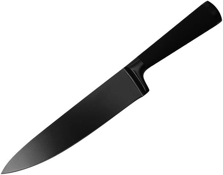 Нож кухонный поварской Blackblade 20см с антибактериальным покрытием Bergner DP38273
Нож кухонный поварской Blackblade 20см с антибактериальным покрытием Bergner DP38273