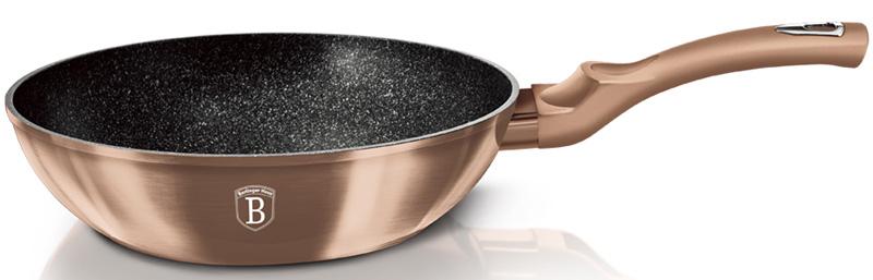 Сковородка-ВОК индукционная с антипригарным покрытием Rose Gold диаметр 30см Berlinger Haus DP73380
Сковородка-ВОК индукционная с антипригарным покрытием Rose Gold диаметр 30см Berlinger Haus DP73380