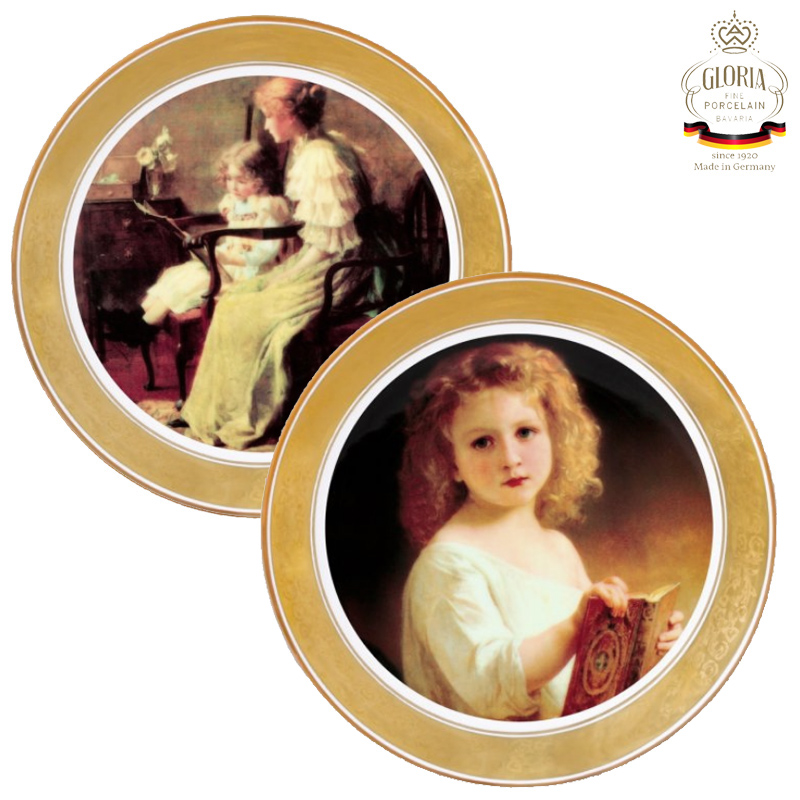 Фарфоровые декоративные тарелки Victorian dream 2 шт Gloria Porzellan T-SS33020
Фарфоровые декоративные тарелки Victorian dream 2 шт Gloria Porzellan T-SS33020