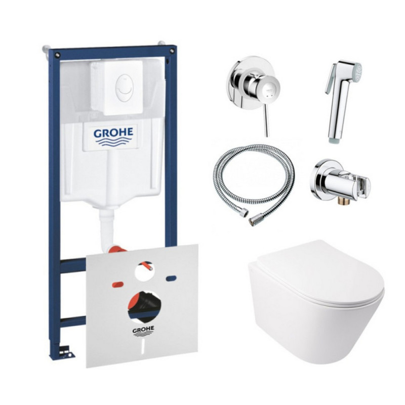 Комплект инсталляция Grohe Rapid SL 38722001 и унитаз с сиденьем Qtap Swan QT16335178W + набор для гигиенического душа со смесителем Grohe BauClassic 111048 (SD00038279)
Комплект инсталляция Grohe Rapid SL 38722001 и унитаз с сиденьем Qtap Swan QT16335178W + набор для гигиенического душа со смесителем Grohe BauClassic 111048 (SD00038279)