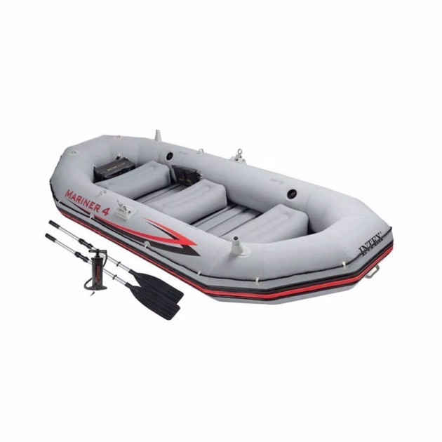 Четырехместная надувная лодка Intex 68376 (328 x 145 x 48 см) Mariner 4 Set + Алюминиевые весла и ручной насос
Четырехместная надувная лодка Intex 68376 (328 x 145 x 48 см) Mariner 4 Set + Алюминиевые весла и ручной насос