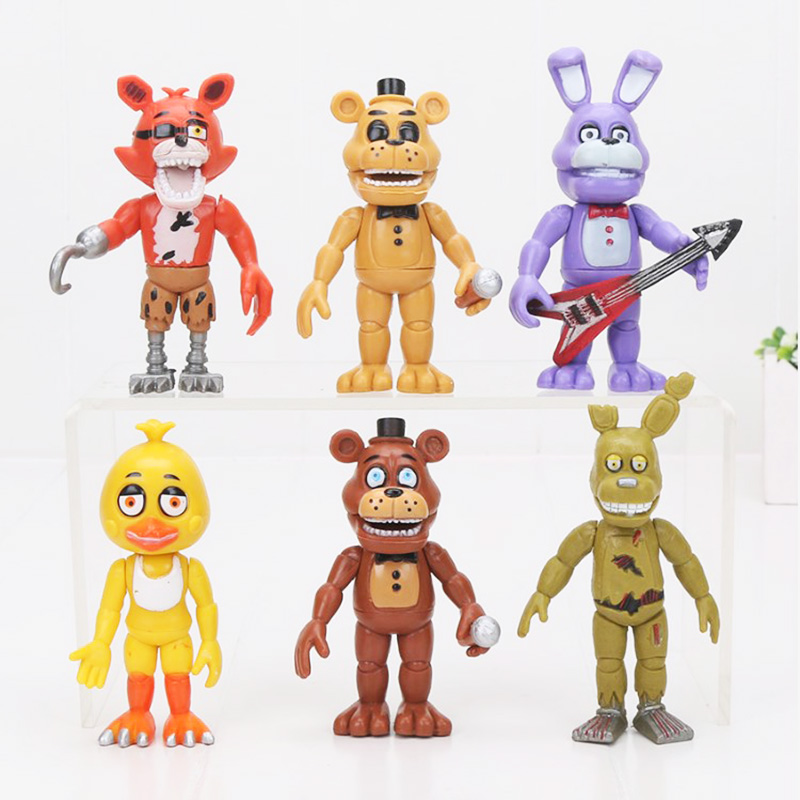 Игровой набор Five Nights at Freddy's A2 6 героев 5 ночей с Фреди (Аниматроники Фнаф)
Игровой набор Five Nights at Freddy's A2 6 героев 5 ночей с Фреди (Аниматроники Фнаф)