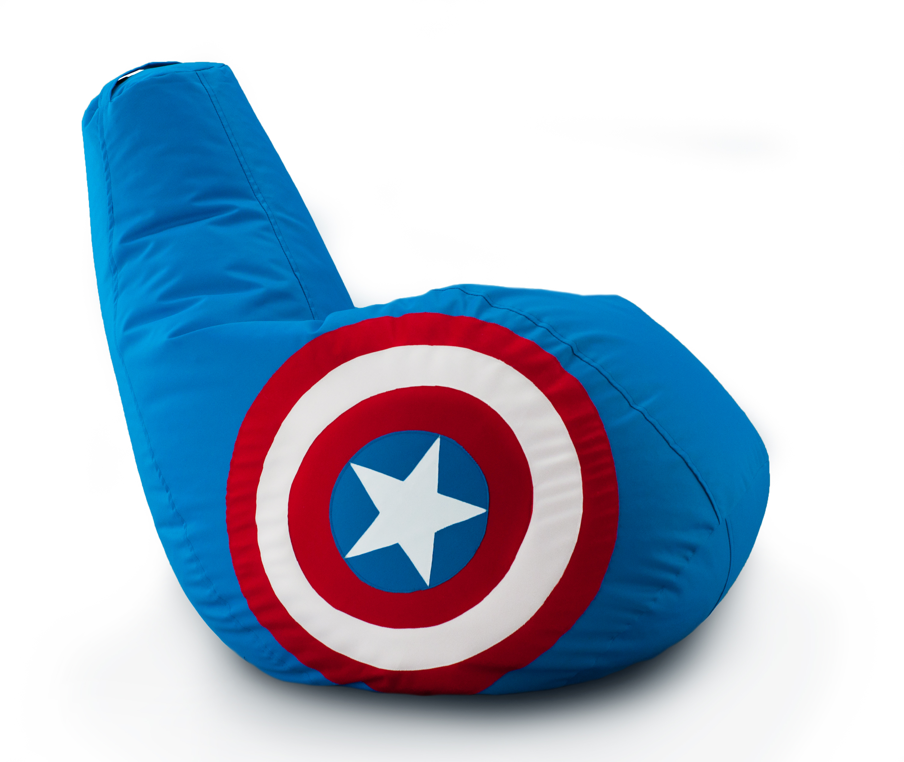 Кресло-груша Frameless Furniture Captain America (Капитан Америка) XL 100x140 Оксфорд 600PU Голубое (BM-1117)
Кресло-груша Frameless Furniture Captain America (Капитан Америка) XL 100x140 Оксфорд 600PU Голубое (BM-1117)