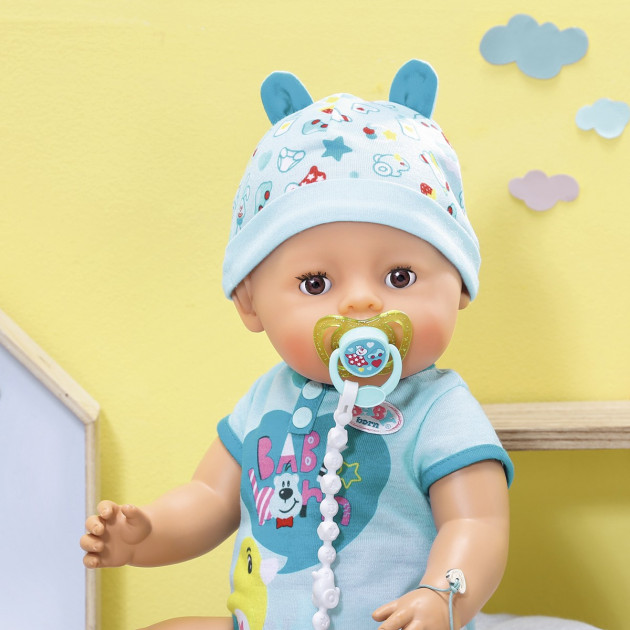 Кукла BABY BORN серии "Нежные объятия" - ОЧАРОВАТЕЛЬНЫЙ МАЛЫШ (43 см, с аксессуарами) 824375
Кукла BABY BORN серии "Нежные объятия" - ОЧАРОВАТЕЛЬНЫЙ МАЛЫШ (43 см, с аксессуарами) 824375
